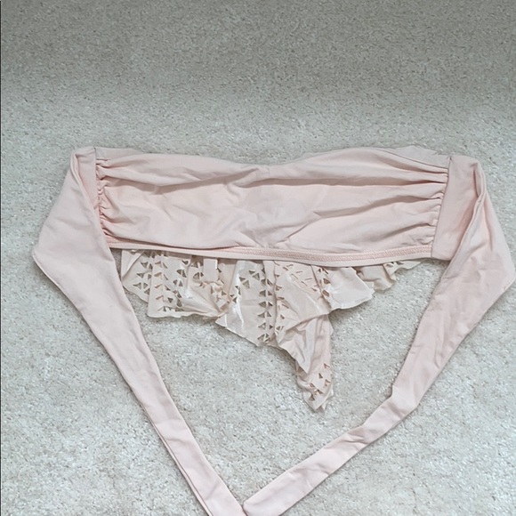 L Space Flutter Bye Ruffle Bandeau Top - Picture 2 of 4